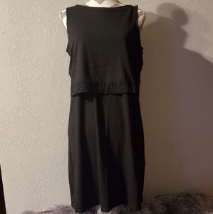Womens Black Black J.Jill Dress size M petite